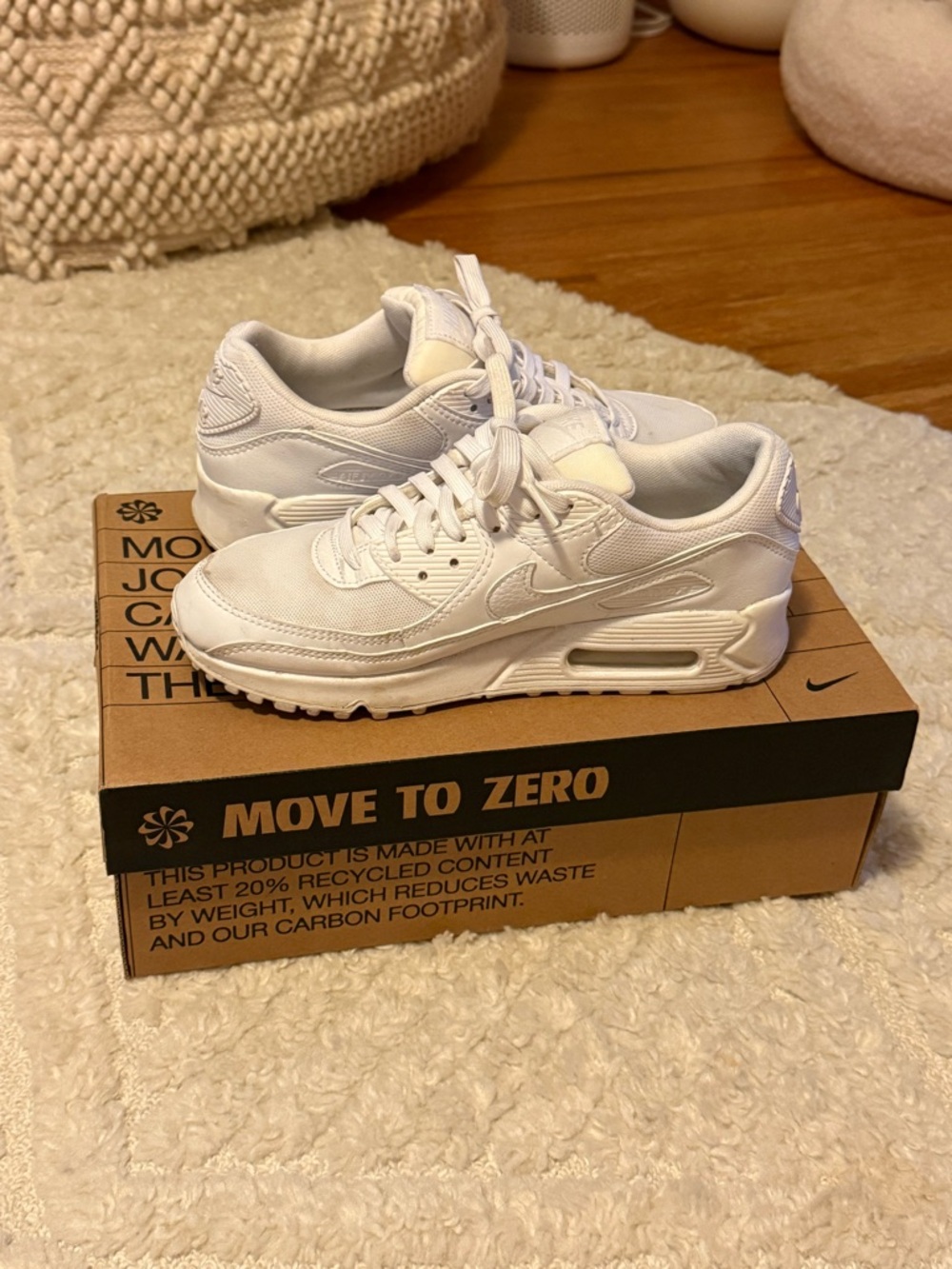Nike White Air Max Sneakers